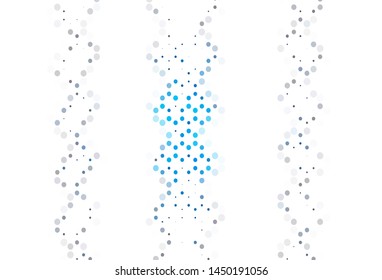 Light texture with disks. Blurred bubbles on abstract background with colorful gradient. Pattern for futuristic ad, booklets.