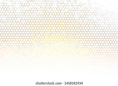 Light texture with disks. Blurred bubbles on abstract background with colorful gradient. New template for your brand book.