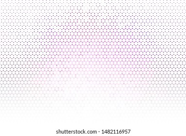 Light texture with disks. Blurred bubbles on abstract background with colorful gradient. Pattern for futuristic ad, booklets.