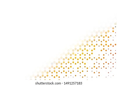 Light texture with disks. Blurred bubbles on abstract background with colorful gradient. Pattern for textures of wallpapers.