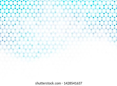 Light texture with disks. Blurred decorative design in abstract style with bubbles. Pattern for beautiful websites.