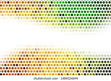 Light texture with disks. Glitter abstract illustration with blurred drops of rain. Design for poster, banner of websites.