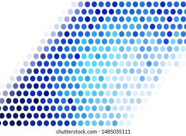 Light texture with disks. Glitter abstract illustration with blurred drops of rain. Pattern for beautiful websites.