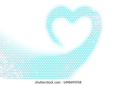 Light texture with disks. Glitter abstract illustration with blurred drops of rain. Pattern for ads, leaflets.