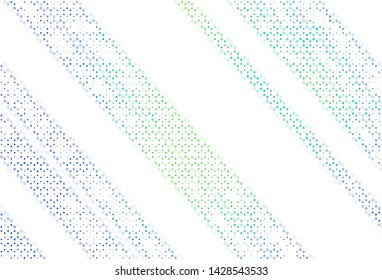 Light texture with disks. Illustration with set of shining colorful abstract circles. Pattern for futuristic ad, booklets.