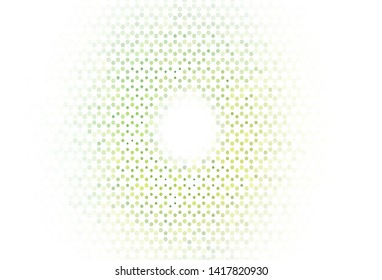 Light texture with disks. Modern abstract illustration with colorful water drops. New template for your brand book.