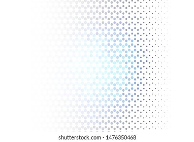 Light texture with disks. Modern abstract illustration with colorful water drops. Design for poster, banner of websites.