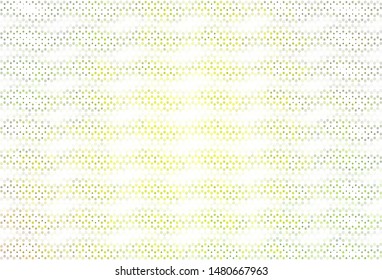 Light texture with disks. Modern abstract illustration with colorful water drops. Pattern for textures of wallpapers.