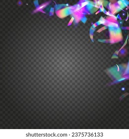 Leichte Textur. Surreal Art. Purple Metal Glitter. Bokeh Glare. Ferienfoil. Transparenter Effekt. Shiny Burst. Abstrakte Vorlage für Parteien. rosafarbene helle Textur