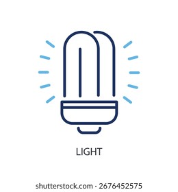 Light thin line vector icons.