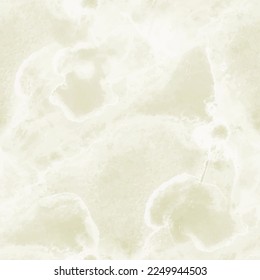 Leuchtkeil-Stein. Weißer, nahtloser Hintergrund. heller Aquarell-Hintergrund. Weißer Marmor Aquarell. Fluid Vector Keramik. Beige Marmortextur. Beige Alkohol Tinte Marmorschiefer. Moderne nahtlose Vorlage