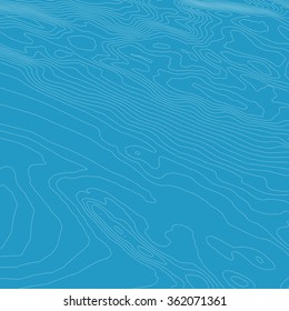 Light topographic topo contour map background, vector illustration