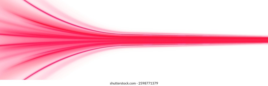Light trail wave, fire path trace line, car lights, optic fiber and incandescence curve twirl. Vector glitter light fire flare trace. Luminous green neon waves PNG.