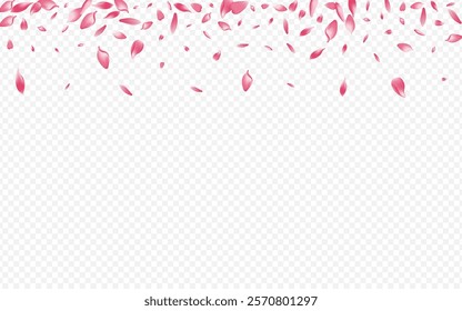 Light Tree Vector Transparent Background. Blossom Graphic Card. Leaf Invitation Cover. Rose Mother Design. Purple Sakura Dream Texture.