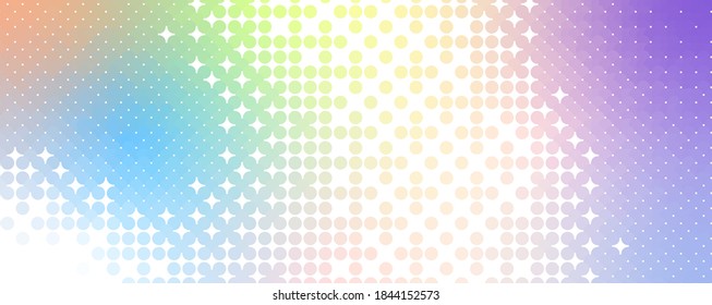 Light trendy surface design. vector modern geometrical dots abstract background.
