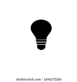 Light tube vector on white background. Silhouette vector style. Illustration vector design.