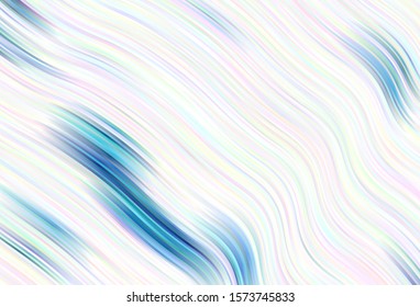 Light vector backdrop with bent lines. An elegant bright illustration with gradient. A new texture for your  ad, booklets, leaflets.
