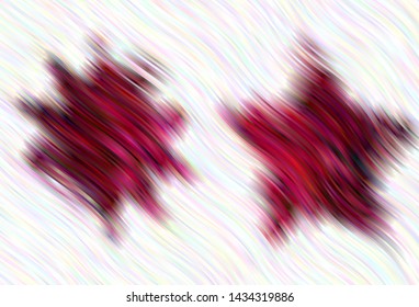 Light vector backdrop with curved lines. Modern gradient abstract illustration with bandy lines. Elegant pattern for a brand book.