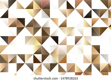 Light vector backdrop with lines, triangles. Modern abstract illustration with colorful triangles. Modern template for landing page.