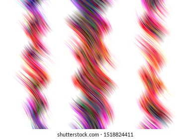 Light vector backdrop with wry lines. Colorful illustration in simple style with gradient. A new texture for your  ad, booklets, leaflets.
