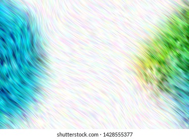 Light vector background with curved lines. A completely new colorful illustration in simple style. The best colorful design for your business.