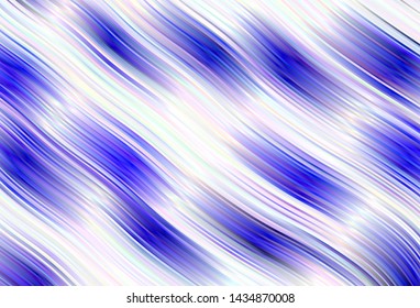 Light vector background with curved lines. A shining illustration, which consists of curved lines. A completely new design for your business.
