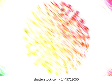Light vector background with curved lines. A sample with colorful lines, shapes. New composition for your brand book.