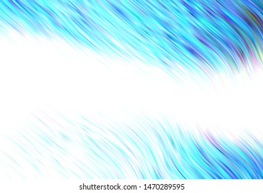 Light vector background with curved lines. Geometric illustration in abstract style with gradient.  A completely new design for your business.