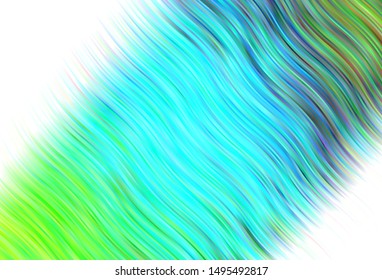 Light vector background with lines. Colorful geometric sample with gradient lines.  New composition for your brand book.