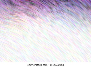 Light vector background with lines. Colorful abstract illustration with gradient lines. Elegant pattern for a brand book.