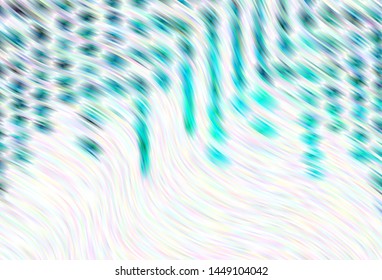 Light vector background with lines. Geometric illustration in abstract style with gradient.  Colorful wave pattern for your design.