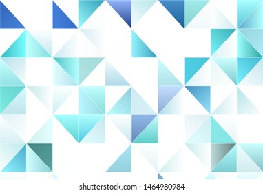 Light vector background with polygonal style. Abstract gradient illustration with triangles. Modern template for landing page.