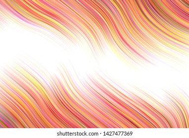 Light vector background with wry lines. A sample with colorful lines, shapes. Elegant pattern for a brand book.