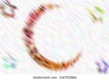 Light vector background with wry lines. Colorful illustration in abstract style with gradient. The best colorful design for your business.