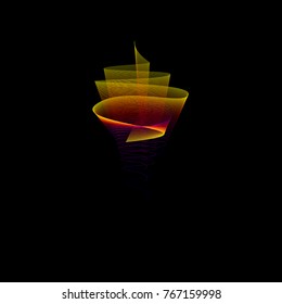 light vector blend. Colorful vector light stripes 
