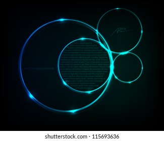light vector design element