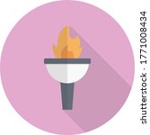 light vector flat color icon