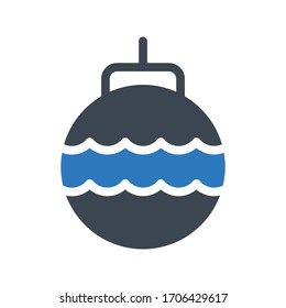 Leuchtfarbensymbol der Vektorillustration 