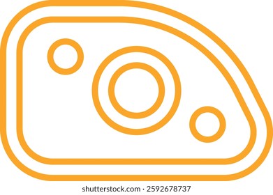 Light vector icon. Can be used for printing, mobile and web applications.