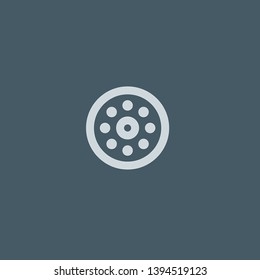Light vector icon. Light concept stroke symbol design. Thin graphic elements vector illustration, outline pattern for your web site design, logo, UI. EPS 10.