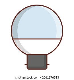 light Vector illustration on a transparent background. Premium quality symbols.Vector line flat color icon for concept and graphic design.