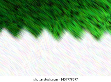 Light vector layout with bent lines. Colorful geometric sample with gradient lines.  Colorful wave pattern for your design.