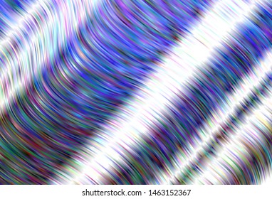 Light vector layout with bent lines. A completely new colorful illustration in simple style. New composition for your brand book.