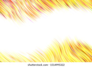 Light vector layout with curved lines. Colorful abstract illustration with gradient lines. A completely new template for your design.
