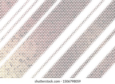 Light vector layout with lines, triangles. Triangles on abstract background with colorful gradient. Pattern for booklets, leaflets