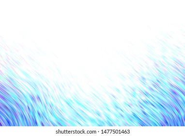 Light vector layout with wry lines. Colorful abstract illustration with gradient lines. New composition for your brand book.