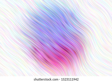 Light vector layout with wry lines. Colorful geometric sample with gradient lines.  Pattern for your business design.