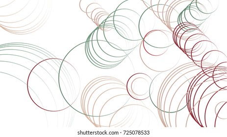 Light Vector Moving Circle Background