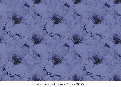 Light Vector Pattern. Blue Rock Marble Background. Navy Seamless Watercolor. Navy Marble Sea Pattern. Blue Tile Stone. Water Color Marble Wall. White Alcohol Ink Watercolor. Modern Seamless Sea Foam