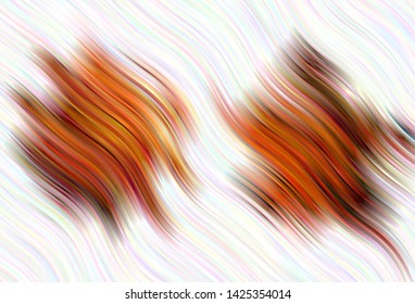 Light vector pattern with curved lines. A sample with colorful lines, shapes. A new texture for your  ad, booklets, leaflets.